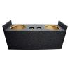 Alpine Compatible with 1987-2006 Jeep Wrangler YJ TJ Sealed Dual 10" W10S4 Loaded Subwoofer Stereo Sub Box Enclosure Car Audio Bundle 500W RMS 4 Ohm view 3
