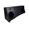 Alpine Compatible with 1994-2001 Dodge Ram Extended Cab Sealed Dual 10" W10S4 Loaded Subwoofer Stereo Sub Box Enclosure Rhino Coated Car Audio Bundle 500W RMS 4 Ohm view 3