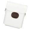 Acouto : Protective Leather Link PU Leather Carrying Vintage Scratch Camera Bag with Shoulder Strap Link Smartphone Printer Camera Bag ElectronicsCar & Vehicle ElectronicsCar (White) view 1