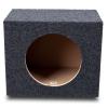 Alpine Universal Rearfire Sealed Single 10" W10S4 Loaded Subwoofer Stereo Sub Box Enclosure Car Audio Bundle 250W RMS 4 Ohm view 2