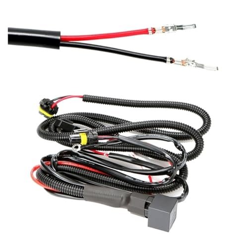 1 Pc Compatible With 9005 9006 H1 H13 H7 H8 H9 H11 Xenon HID Wire Harenss Wire Light Controller Adapter Plugs Lamp HID Relay Harness Wiring(H8 H9 H11)