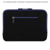 13 13.3 Inch Laptop Sleeve for Men and Women, Slim Water Resistant Neoprene Case with Shock Absorbent Padding and Back Pocket view 3