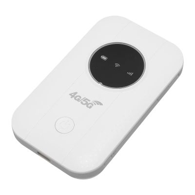 Qudinip 4G 5G WiFi Mobile Hotspot, Portable WiFi Router with SIM Card Slot 300Mbps Speed for Travel Business Camping RV