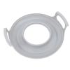 Microwave Cool Plate with Handles, Spill Proof Microwave Bowl Carrying Tray, Dishwasher Safe PP Material with Raised Edges, for Bowls Plates and Microwave Meals, Cool Touch Handle view 3