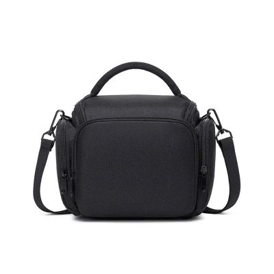 Compatible for DSLR Camera Shoulder Bag, Multi-Functional Waterproof Professional Photography Case(Black)