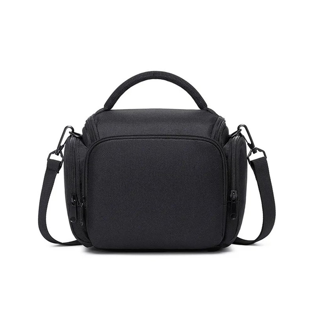 Compatible for DSLR Camera Shoulder Bag, Multi-Functional Waterproof Professional Photography Case(Black)