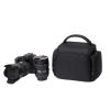 Compatible for DSLR Camera Shoulder Bag, Multi-Functional Waterproof Professional Photography Case(Black) view 2
