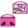 Kids Case for Samsung Galaxy Tab S9 Plus2023 SM-X810/X816B/X818U Tablet Case, Dropproof Impact Resistance Protective Handle Stand Cover Tab S9 Plus 12.4inch Full Cover Protection(Rose Red) view 1