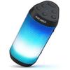 ANCOBER Portable Wireless Bluetooth Speaker with HD Powerful Stereo Sound, 8 Cool LED Light Modes, IPX4 Waterproof, 30H Playtime, TWS Pairing, BT5.3 with AUX-in, for Outdoor/Home/Party, Ideal Gift view 1