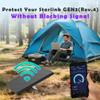 Starlink Gen 3 Protective Cover, Silicone Shockproof Starlink Gen 3 Case, Hail Protector for Starlink Gen 3 Satellite Dish, Waterproof, Resistant to Rocks/Sand/Hail, Black view 2