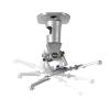 Ceiling Mount Bracket Projector Retractable arm Swivel Rotate tilt Adjustable Hanger pr01(Silver) view 2