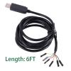 RMNBDN USB to RS232 6Pin 2.54mm Port Serial Adapter Cable view 3