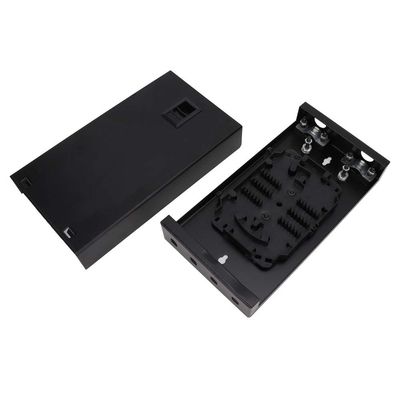 EVGATSAUTO 4 Core Pigtail Termination Box, Iron Material, No Burr Design, Easy Installation, for Home or Work Area - Compact and WallMounted Option