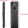 2Pack New BN59-01432A Solar Voice Remote Replacement TV Bluetooth Rechargeable with Solar Charging, Compatible with Samsung 2023-2024 Neo QLED, 8K, The Frame, and Crystal UHD Series, Black view 2