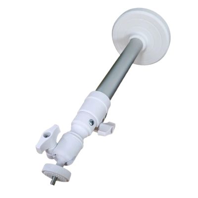 White Bracket Adjustable 1/4" 6mm Mounting Screw Bracket(35-50cm)