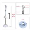 White Bracket Adjustable 1/4" 6mm Mounting Screw Bracket(35-50cm) view 3