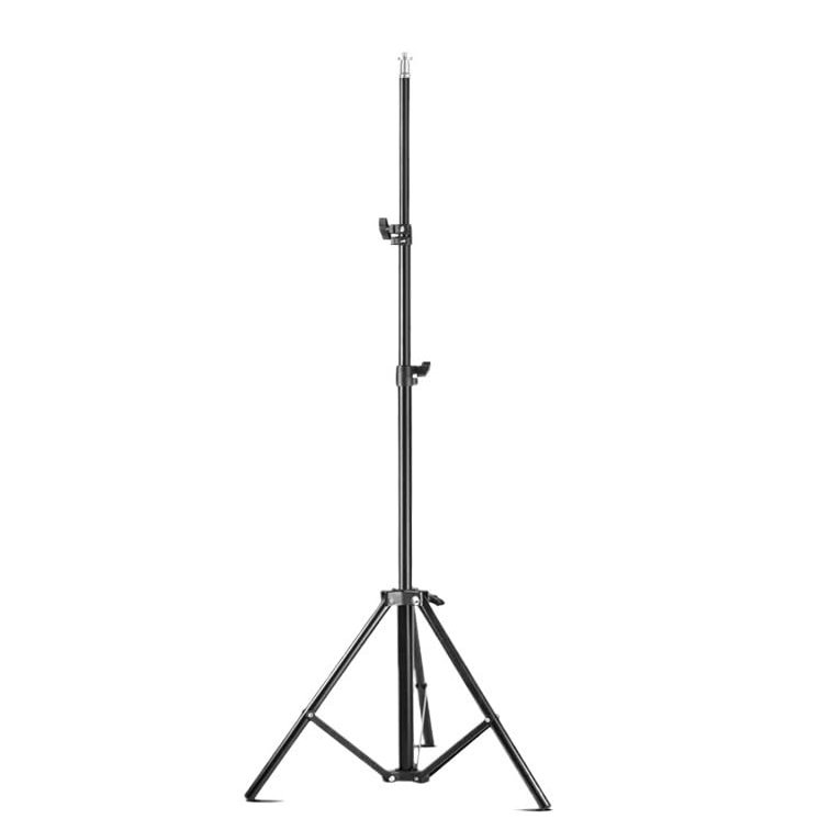 Portable Tripod Stand Aluminum Alloy Interface Adjustable Projector Height 2.1m 1/4" Screw