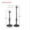 PMA-T4 Mini Projector Desktop Stand 360 Rotation Tilt Mini Projector Clip Stand with Hose view 2