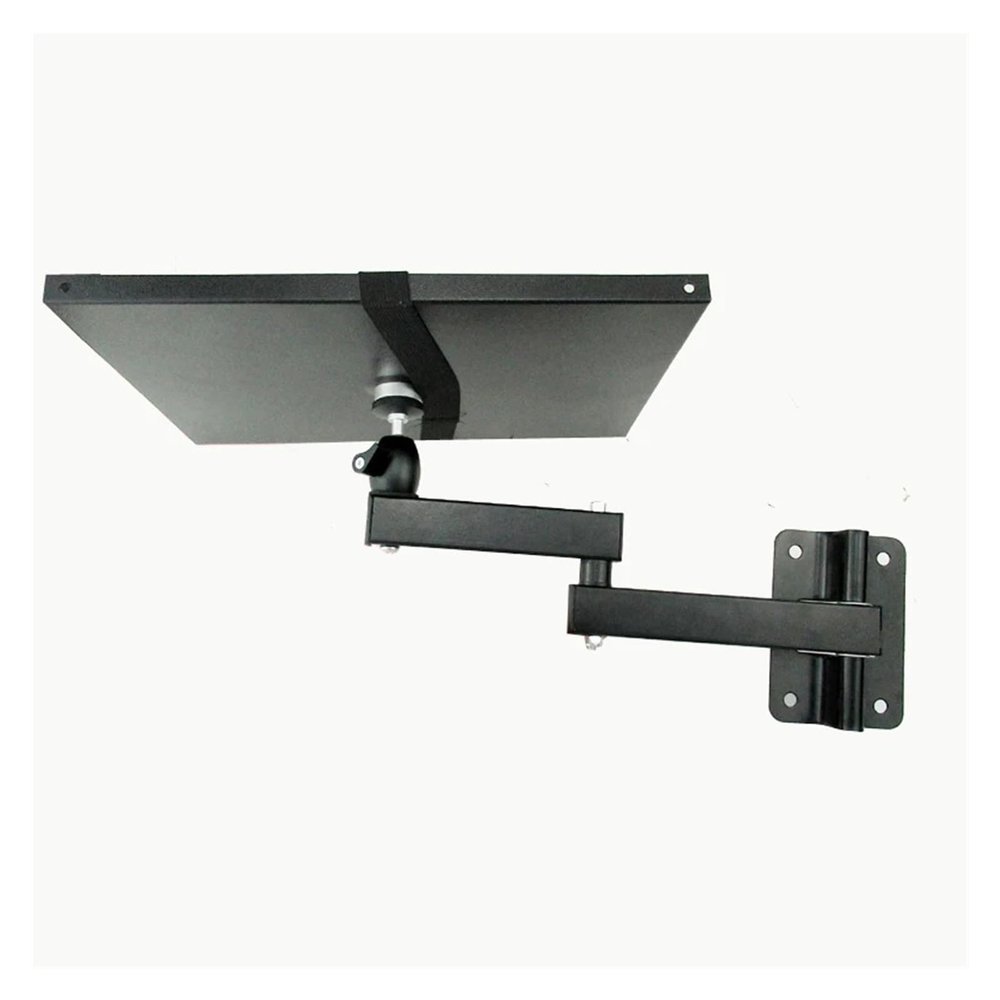 LCD-122PR-2 Powerful Universal Projector Wall Mount Bracket Full Motion 360 Rotation Tilt 8kg with Plate Soft Arm Foldable