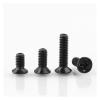 10/50pcs M2 M2.5 M3 M3.5 M4 M5 M6 M8 Carbon Steel GB819 Cross Flat Countersunk Head Screw Black Bolts(5mm,M1.4 x 50Pieces) view 3