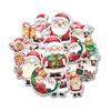 12pcs Santa Stickers Pack for Christmas Lovers, Kids Holiday Fans  Cute Santa Claus Snowman Reindeer & Gift Vinyl Decals for Water Bottles Laptops Notebooks and Xmas Season Accessories 2 Inches view 1