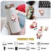 12pcs Santa Stickers Pack for Christmas Lovers, Kids Holiday Fans  Cute Santa Claus Snowman Reindeer & Gift Vinyl Decals for Water Bottles Laptops Notebooks and Xmas Season Accessories 2 Inches view 3