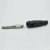20A 4mm Banana Copper Single Needle High Current Insulated Shrouded Stackable Connector Soldering Type BP412(1pc Black) view 4
