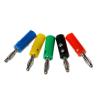 10 Pcs 5 Colors Wire Speaker Cable Banana Connectors 4mm Adapter view 2