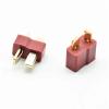 10pcs/5sets red Black T Male & Female Banana Jack Adapter Socket view 2