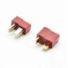 10pcs/5sets red Black T Male & Female Banana Jack Adapter Socket view 3