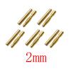 5Pair Bullet Connector 2mm 3mm 3.5mm 4mm Banana Bullet Connector Plugs Male Female Connectors(2mm 5Pair) view 2