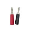 10Pcs 4mm Adapter Wire Cable Audio Speaker Connector Nickel/Chromium Plating Banana Audio Jack Terminal(10 Black) view 3