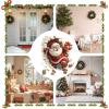 Santa Claus Wall Stickers, Christmas Wall Stickers, Santa Claus Breaking Through Walls Design, Holiday Decal for Christmas Holiday Party Supplies/Home Door Window Decor view 4