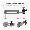 Wall Mount Metal Extendable Ceiling Projector Bracket Swivel DV Camera 10kg Load view 4