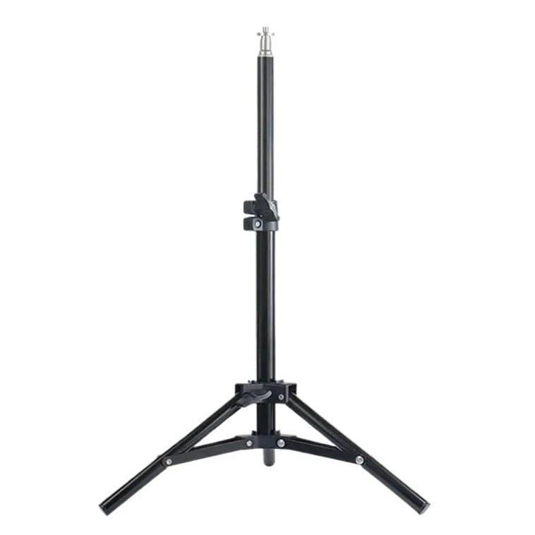 NZXEDVHU Portable Tripod Projector Stand Aluminum Alloy Interface Adjustable Height 0.55m 1/4" Screw