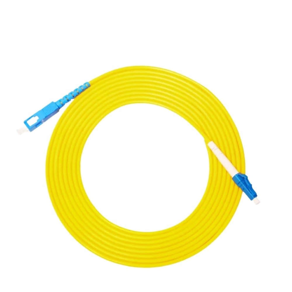 AKPZKYYWN 0.5-100m SC/UPC-LC/UPC Single-Mode Simplex Patch Cord 1M/2M/3M/5M/10M Fiber Optic Jumper Cable 2.0Mm Or 3.0mm(0.5m 5pcs)