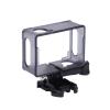 Walfront Camera Frame Mount for SJ4000, HighGrade Plastic, Fullbody Protection, Convenient Charging Port, Action Camera Accessory for Outdoor Sports and Riding view 1