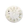 24.5mm S Logo Sunray Dial Fit NH05 Movement Green Luminous Watch Accessories Repair Tool(L938) view 3