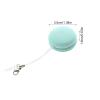 Macarons Phone Screen Cleaner, 2PCS Reusable Macarons Eyeglass Screen Wipes Brush, Cute Macaroons Laptop Cleaning Tool with Bracelet Hook, Hangable Macaroons Laptop Car Screens Cleaner Tool view 2