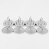 4Pcs Brass Speakers Spikes Pad Mats Speakers Isolation Stand Feet Cones Shock Floor Protectors Base for Loudspeaker Feet Pad view 3