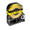 12mm Black On Yellow Labeling Ribbon 4X Tape SC12YW LK-4YBP Compatible with Printer Supplies LW-300 LW-400 LW-600P view 1