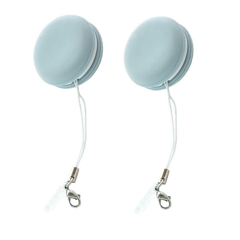 Macarons Phone Screen Cleaner, 2PCS Reusable Macarons Eyeglass Screen Wipes Brush, Cute Macaroons Laptop Cleaning Tool with Bracelet Hook, Hangable Macaroons Laptop Car Screens Cleaner Tool