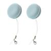 Macarons Phone Screen Cleaner, 2PCS Reusable Macarons Eyeglass Screen Wipes Brush, Cute Macaroons Laptop Cleaning Tool with Bracelet Hook, Hangable Macaroons Laptop Car Screens Cleaner Tool view 1