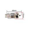 2 pcs 6H1N-BN Vacuum Tubes for Replacing 6N1 ECC85 6AQ8 Tube Amplifier Tubes view 4