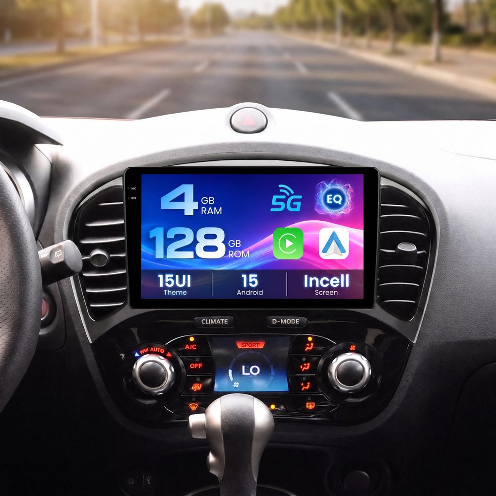Inefala 4+128G Radio for Nissan Juke 2011-2016 Android 15 Stereo