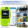 TIDRADIO TD-G100 Rapid Unlimited Range 4G LTE PoC Walkie Talkies Long Range with SIM Cards, Nationwide 5000 Miles Two Way Radios, Global PTT for Family, Logistics,Construction site,Green-2 Pack view 3