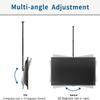 Adjustable TV Bracket TV Ceiling Mount Bracket,Adjustable Height Telescoping Tilt and Swivel Flat Sn Display,Fits 32-75 Inch Electric TV Lift view 3
