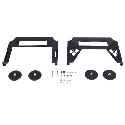 WALFRONT Gen 3 Satellite Dish Mount, Low Profile Carbon Steel Frame, Magnetic Vehicle Roof Compatible with RVs and Trucks