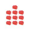 Rj45 Dust Cover 20 PCS Interface Silicone Dust Plug Laptop LAN Cable Dustproof Plugs Desktop Router Switch Network for Tv Computer(Watermelon Red) view 1