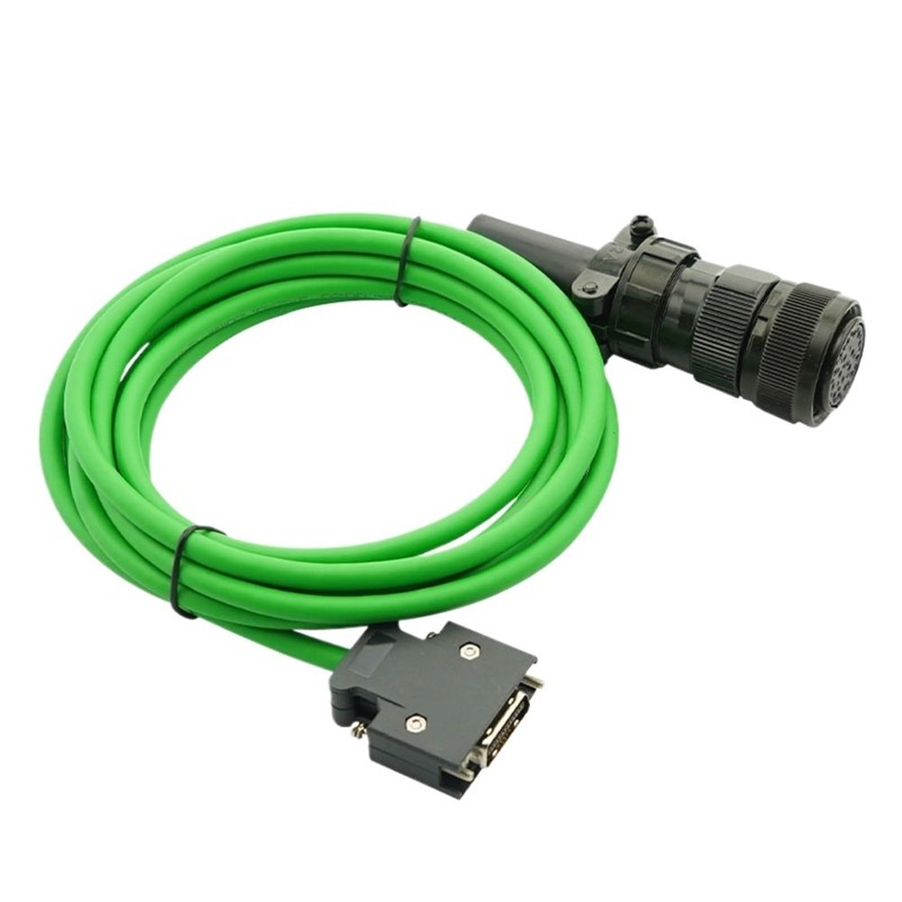 WVCLTVJA MR-J2S Servo Encoder Cable MR-JHSCBL10M-H MR-JHSCBL15M-H MR-JHSCBL20M-H Length(Elbow,MR-JHSCBL10M-H)